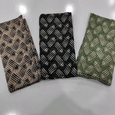 روسری نخی چایی شیک