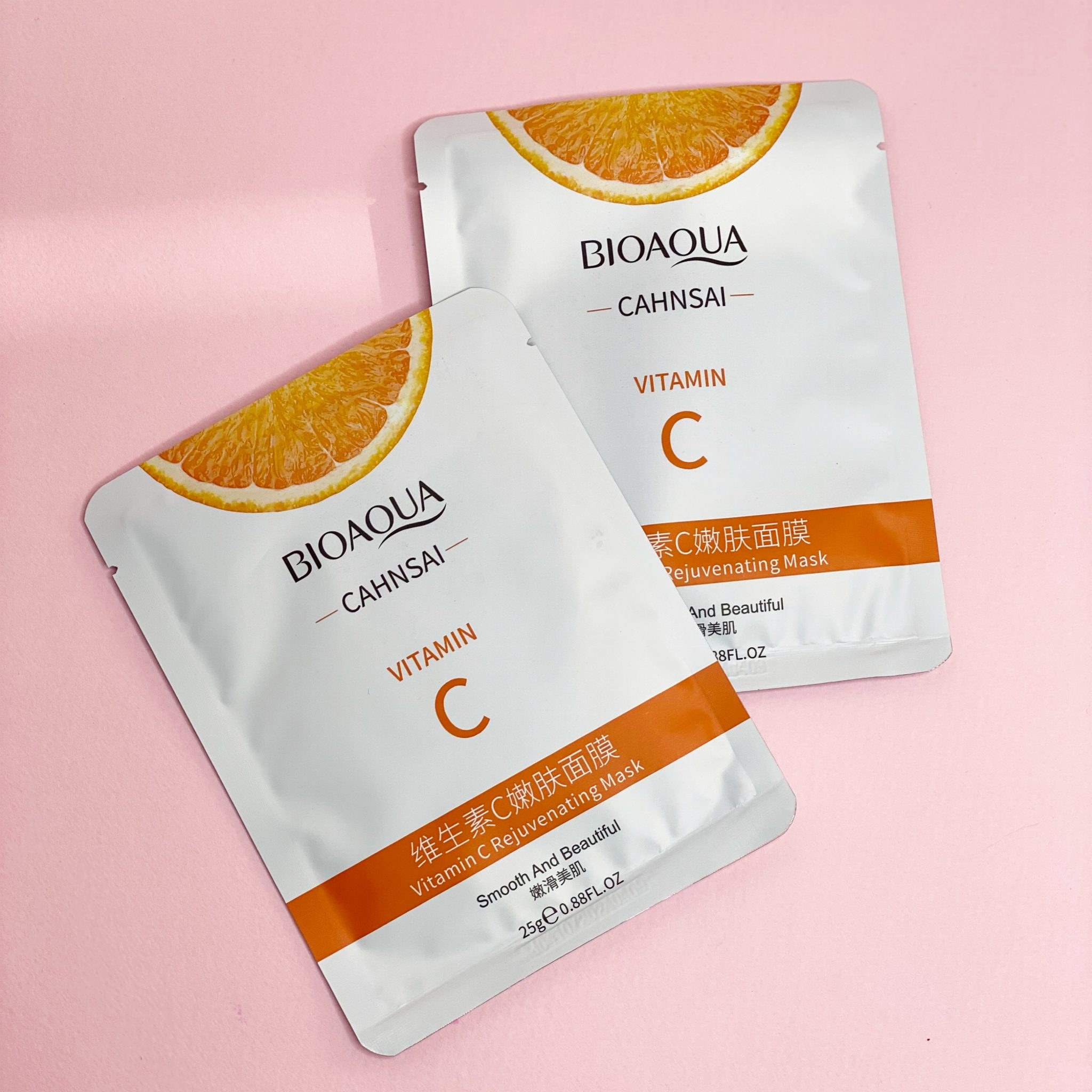 ماسک ورقه ای ویتامین سی بیوآکوا