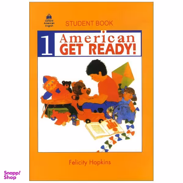 کتاب زبان American Get Ready 1 اثر Felicity Hopkins انتشارات زبان مهر