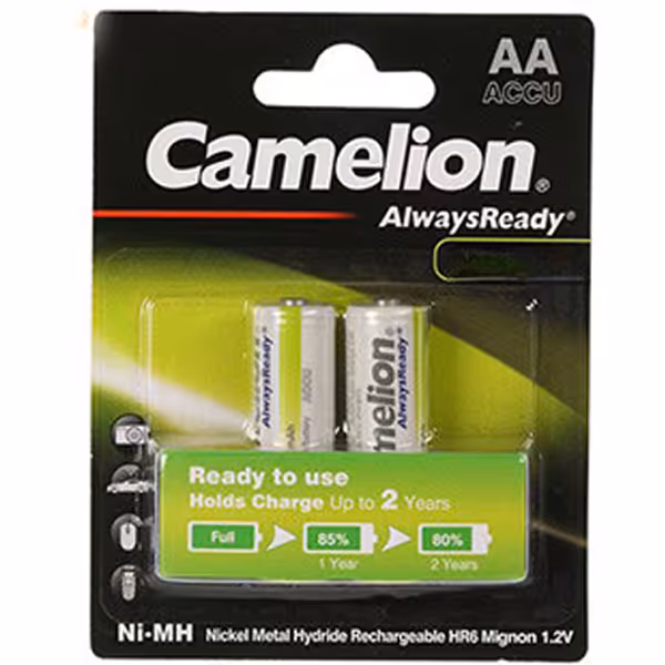 باتری شارژی قلمی کملیون Camelion AA 2700mAh Ni-MH 1.2v