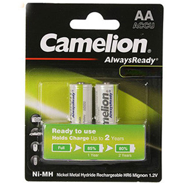باتری شارژی قلمی کملیون Camelion AA 2700mAh Ni-MH 1.2v