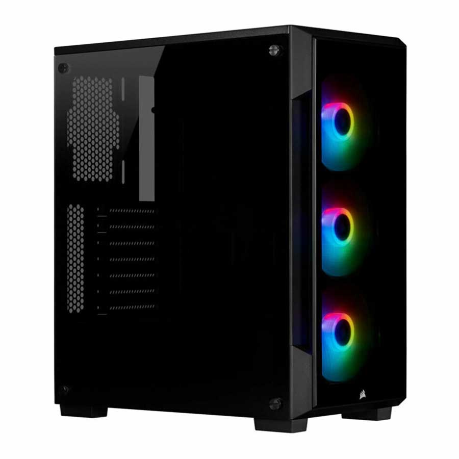 قیمت و خرید کیس کامپیوتر کورسیر مدل iCUE 220T RGB Black | یاس ارتباط