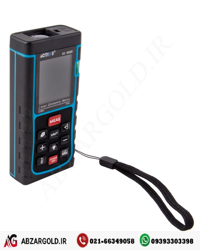 متر لیزری 60 متر اکتیو مدل AC-6660E