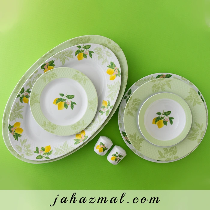 سرویس چینی زرین طرح سیترونلا 28 پارچه