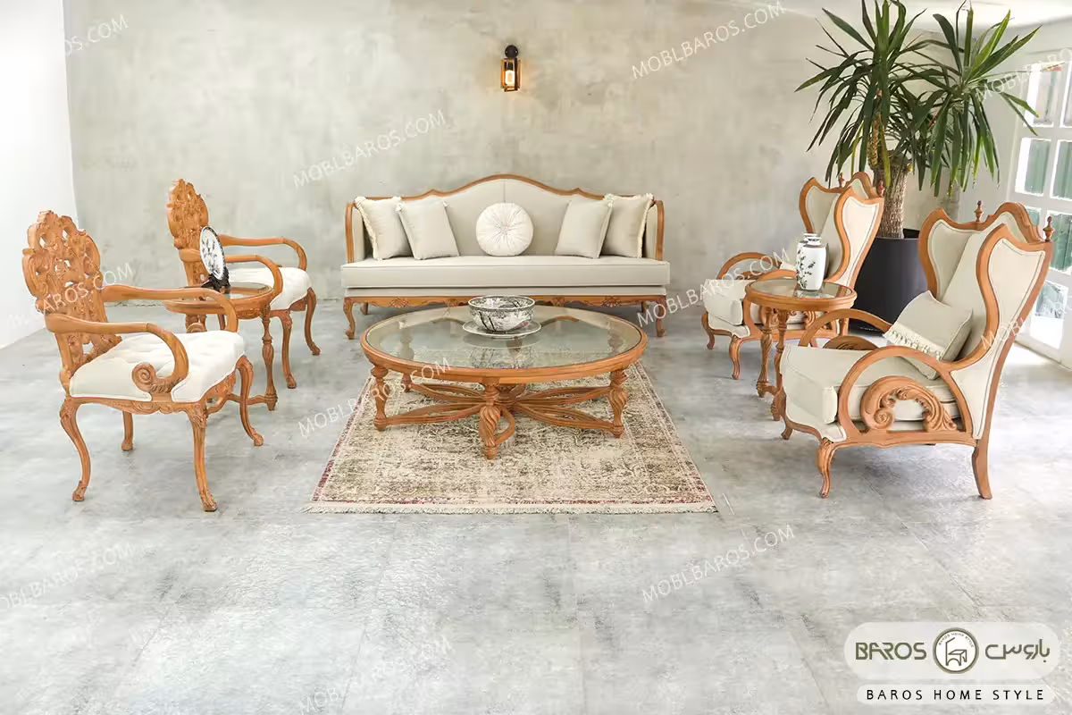 مبلمان نئوکلاسیک کینگ کد 13