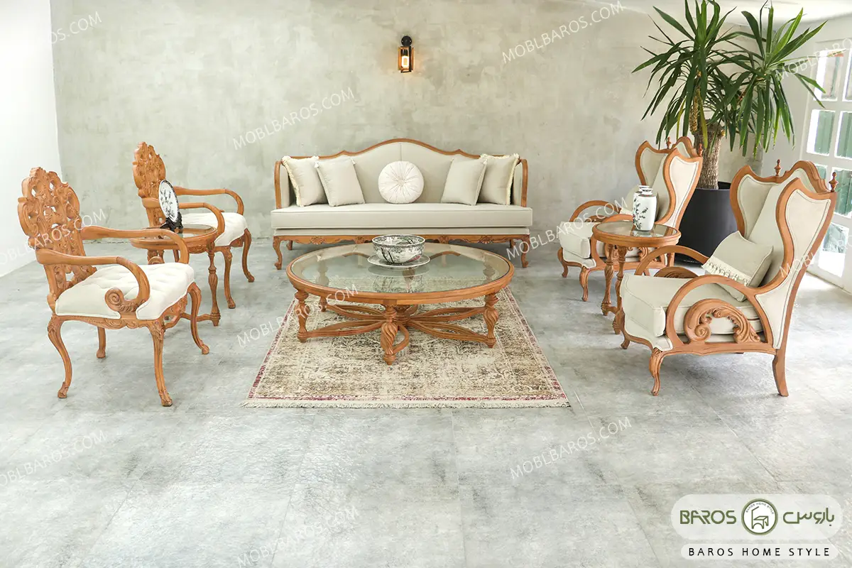 مبلمان نئوکلاسیک کینگ کد 13