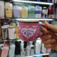 لیوان سرامیکی دسته دار لاو1 love سایز 1