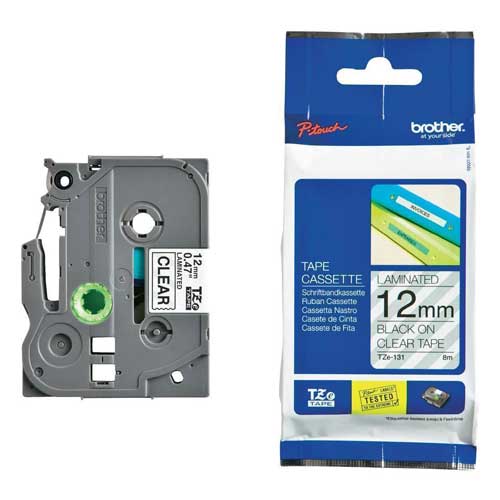 برچسب لیبل پرینتر برادر مدل TZe-131