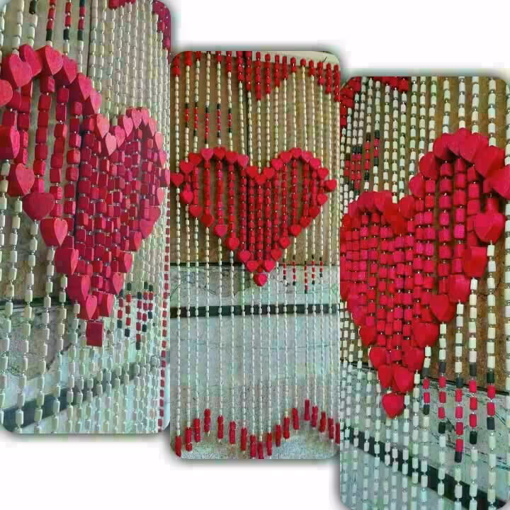 پرده چوبی عرض 100ارتفاع 200یک عددی باارسال رایگان