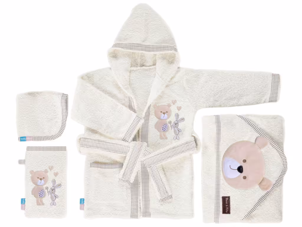 ست حوله پنج تکه BEAR &amp; KITE رزبرن roseborn