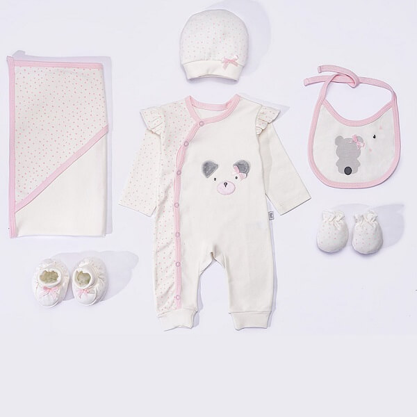 ست بیمارستانی پاپو طرح خرس دخترانه