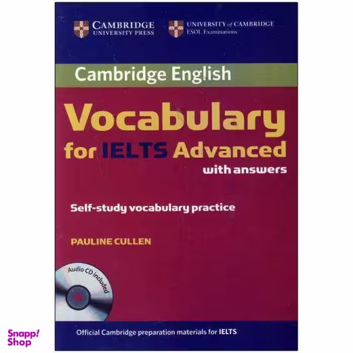 کتاب Vocabulary for ielts advanced اثر جمعی از نویسندگان انتشارات جنگل