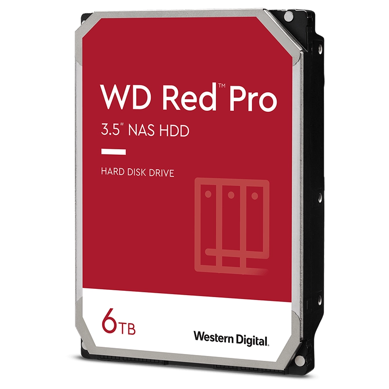 هارد اینترنال وسترن دیجیتال مدل Red Pro با ظرفیت 6 ترابایت | آی تی هوم