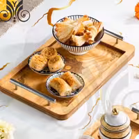 سینی دو سایز طرح دار 