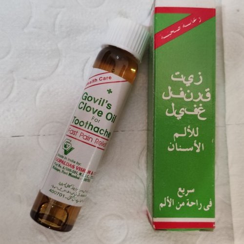 قطره میخک دندان  درد خارجی