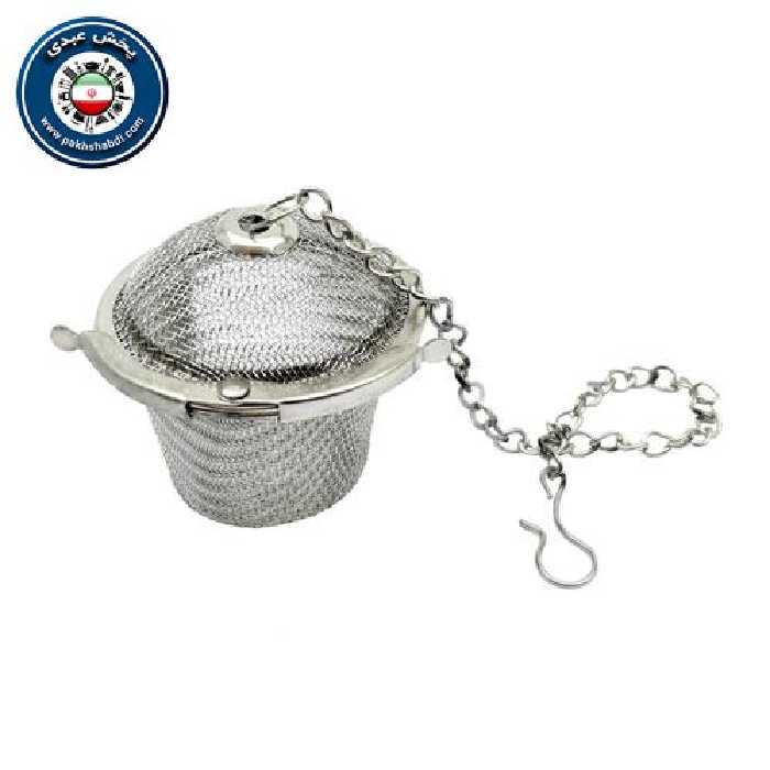 صافی چایی فلزی قفلی متوسط