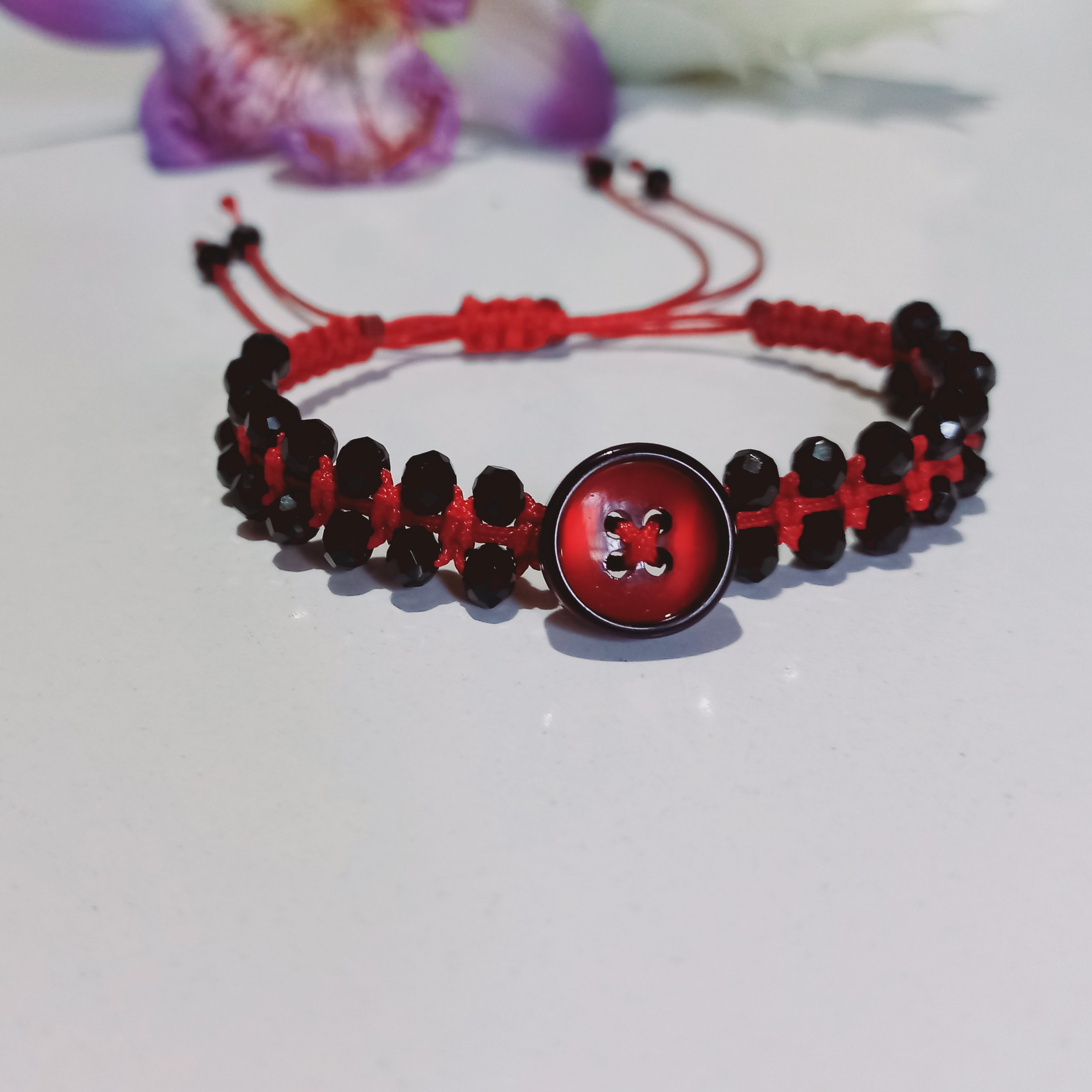 دستبندبافت تراشه کریستال