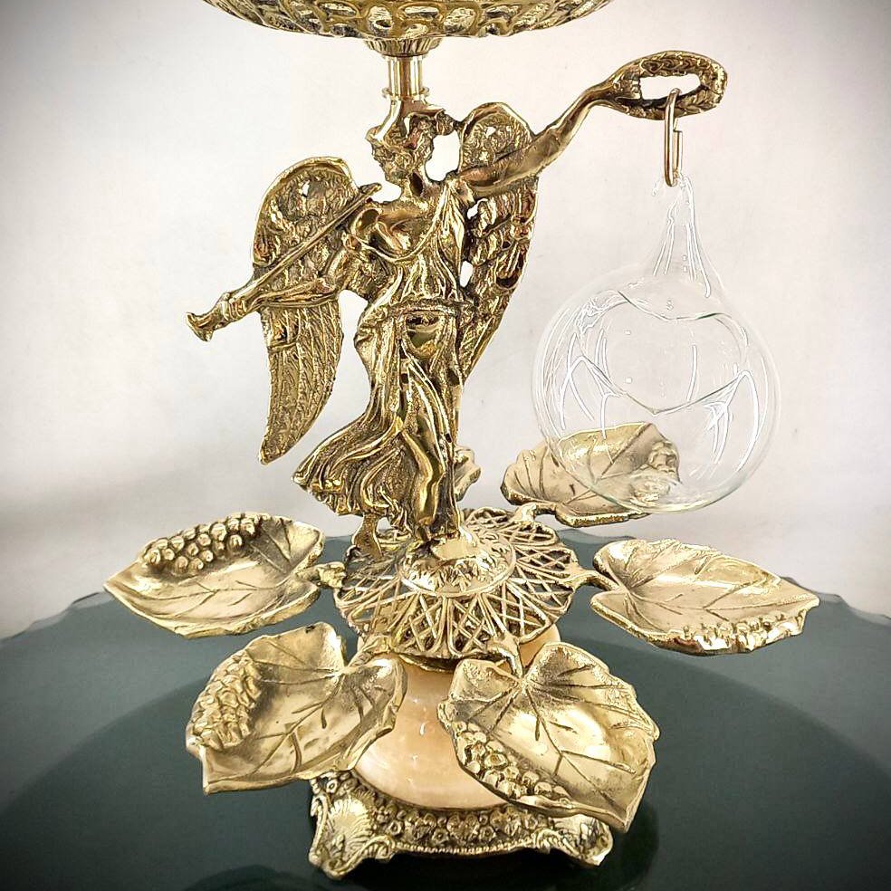 هفت سین فرشته با تنگ برنز