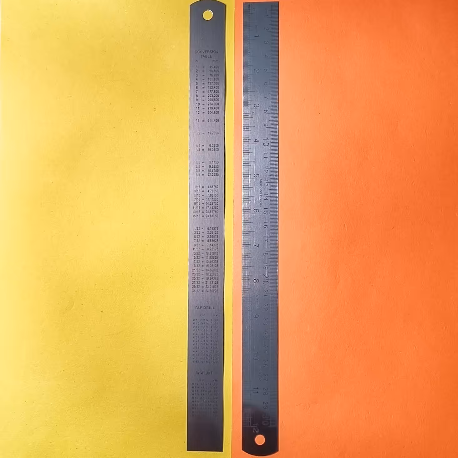 خط کش فلزی 30 سانتی