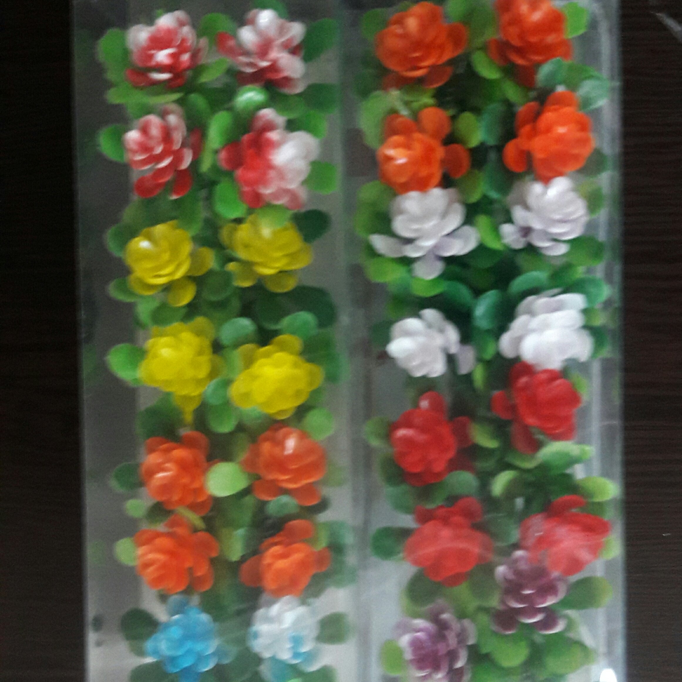 ست 4 عددی گل و گلدان 