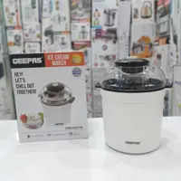 بستنی ساز جیپاس ظرفیت یک و نیم لیتر  رنگ سفید 