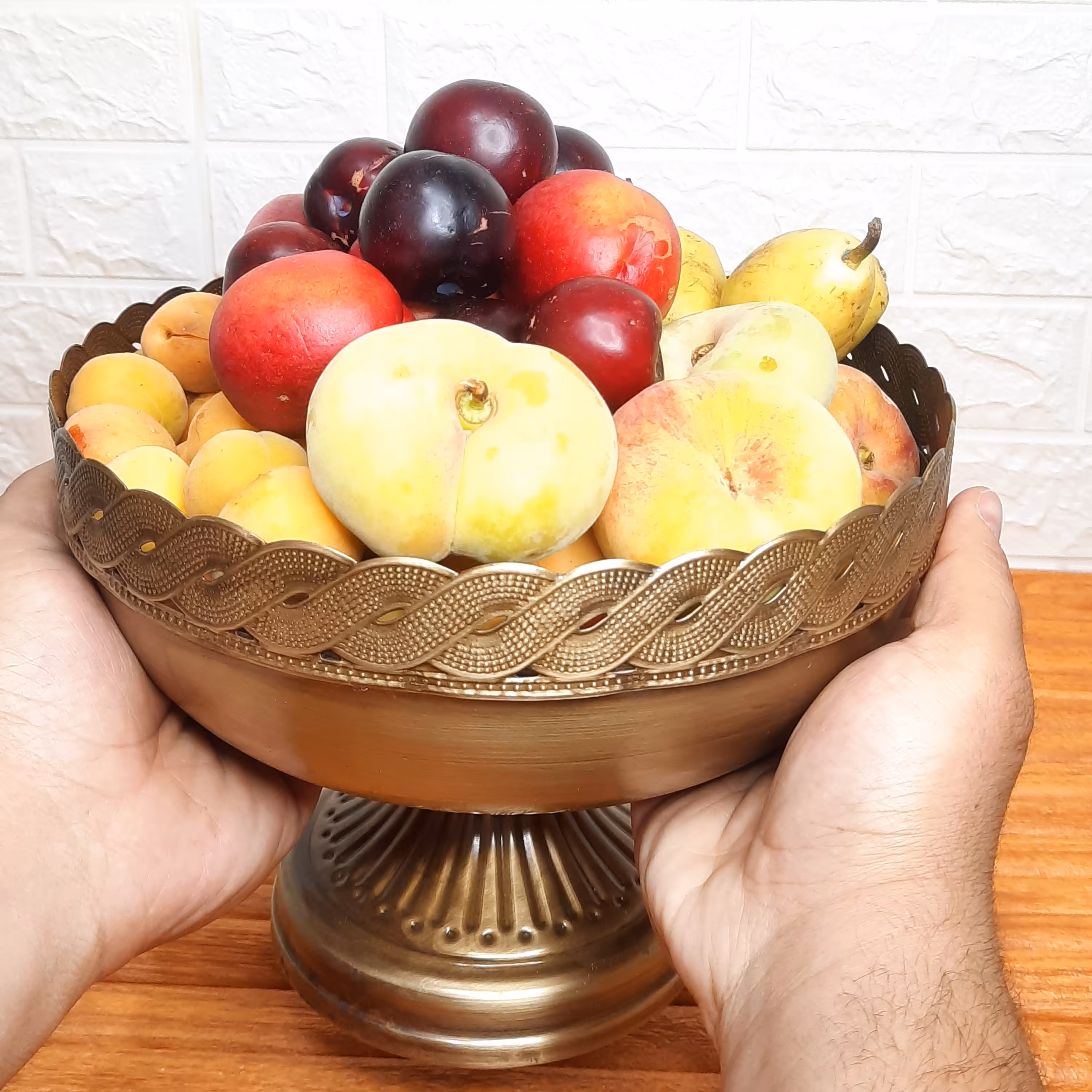 ظرف پذیرایی فلزی(پس کرایه)