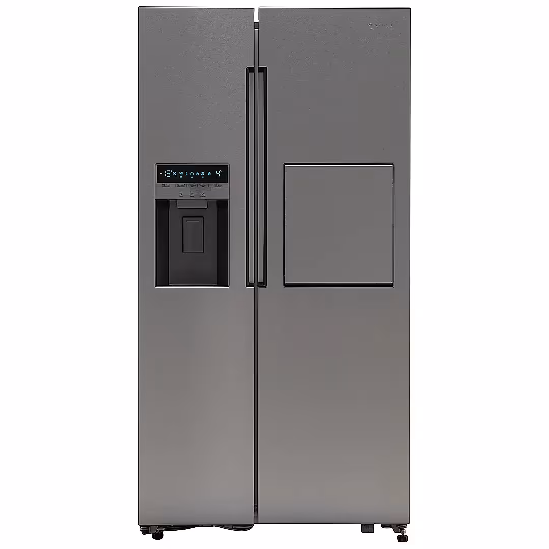 یخچال و فریزر ساید بای ساید اسنوا سری هارمونی 27 فوت مدل  SN8-2261SS  رنگ استیل با ارسال رایگان 