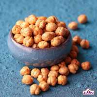 نخود چی گل بی نمک اعلا یک کیلویی اعتماد ترد و بسیار درشت | amazonchi