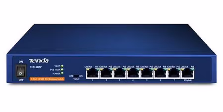 سوئیچ  8 پورت تندا مدل تی ای تی ای اف 1108 پی