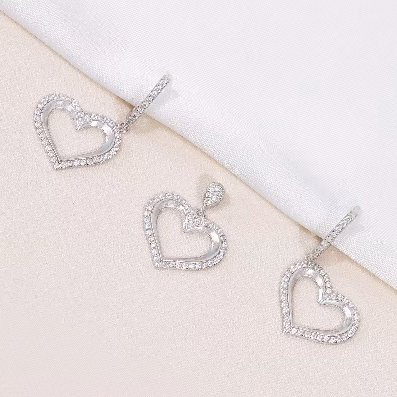 نیمست میکرو طرح قلب
نقره اصل عیار 925
