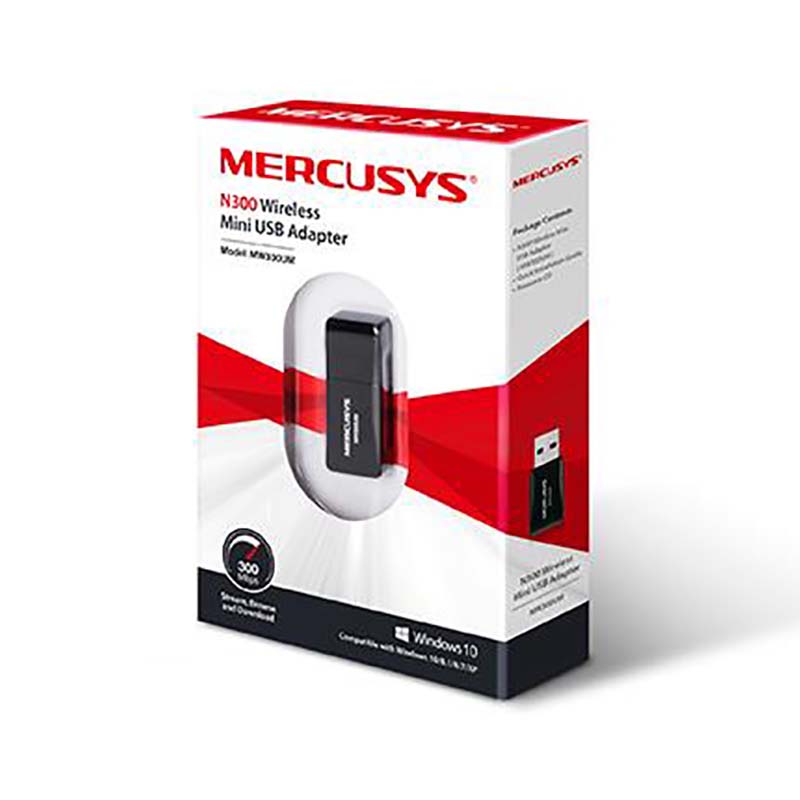 کارت شبکه USB بی سیم مرکوسیس Mercusys MW300UM