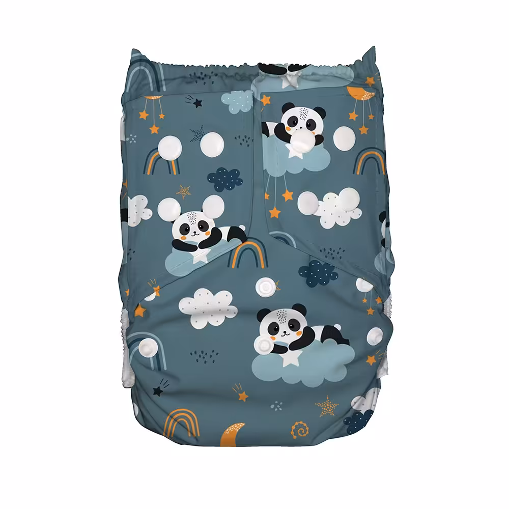 پوشک دائمی یکتاپلاس طرح پاندا سایز s
