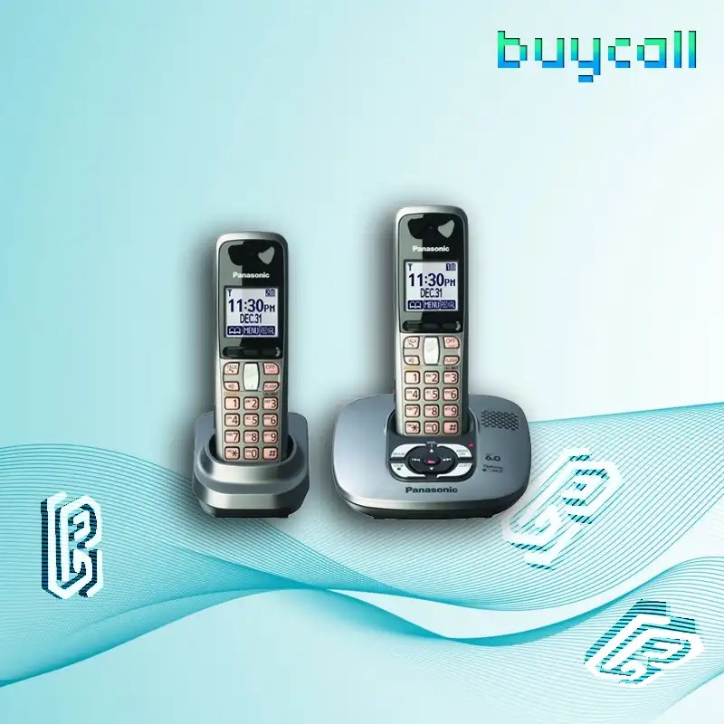 گوشی تلفن بی سیم پاناسونیک مدل KX-TG6432 گارانتی 12 ماهه پویان