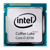 پردازنده مرکزی اینتل سری Coffee Lake مدل Core i7-8700