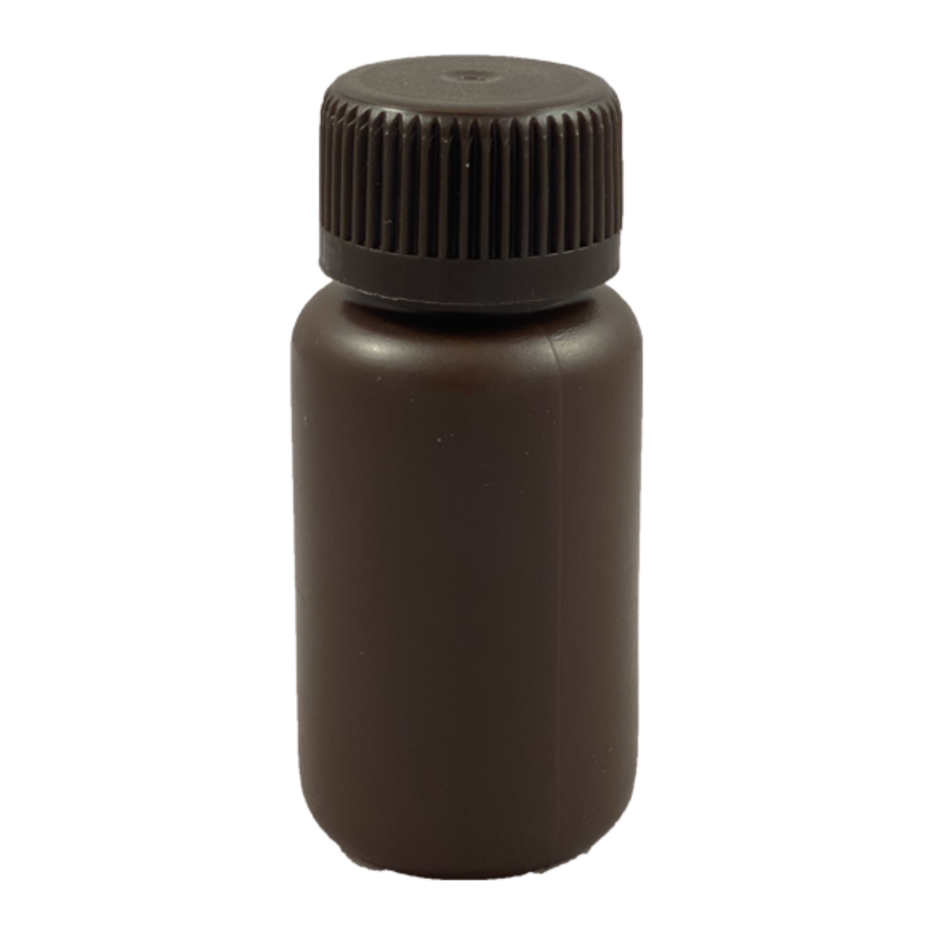 بطری محلول آزمایشگاه قهوه ای 60ml بسته 100 عددی