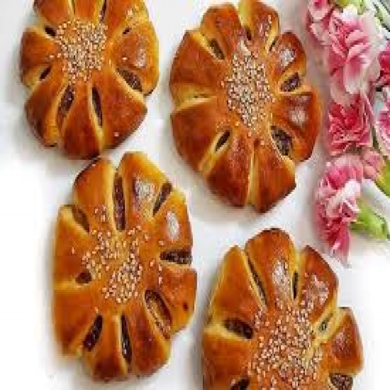 کلوچه خرمایی مغز دار مقوی باب میل همه ی افراد