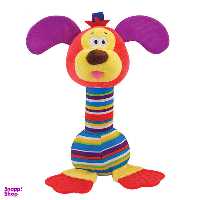 جغجغه و دندان گیر نوزاد هپی مانکی طرح حیوانات