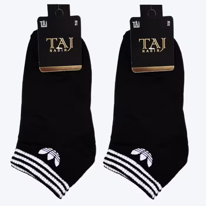 جوراب مچی طرح آدیداس 2 جفتی