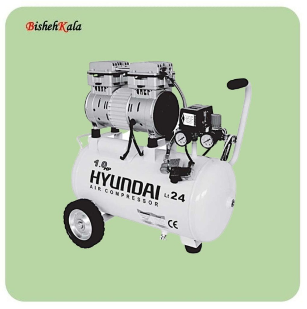 کمپرسور باد سایلنت هیوندای HYUNDAI مدل AC – 1024