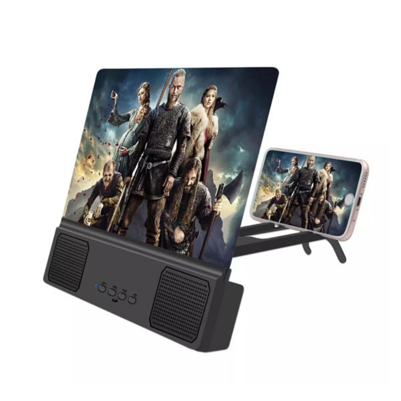 کیت بزرگنمایی و بزرگ کننده صفحه نمایش موبایل 3D با اسپیکر بلوتوثی مدل L13