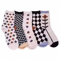 جوراب 4201 بسته 5 عددی فری سایز 