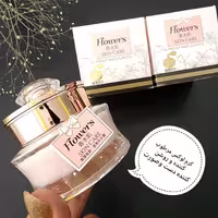 کرم مرطوب کننده و روشن کننده دست و صورت FLOWERS