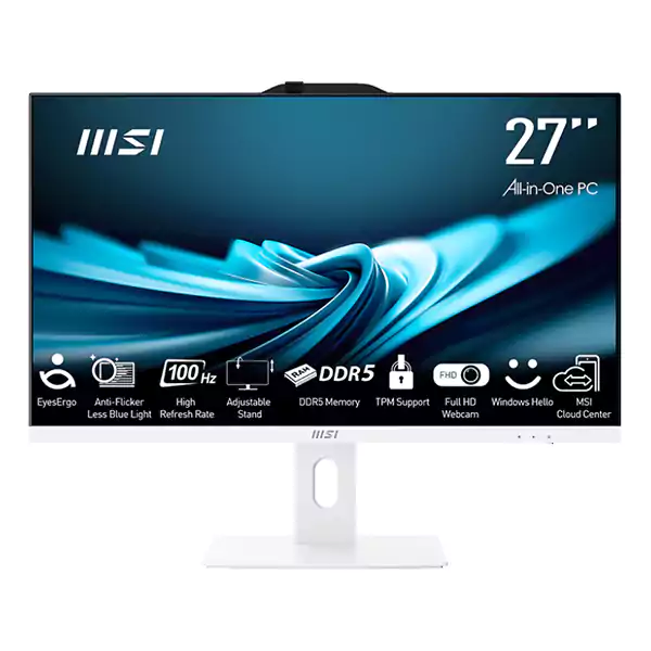 کامپیوتر همه کاره 27 اینچ ام اس آی PRO AP272P 14M I7 WHITE