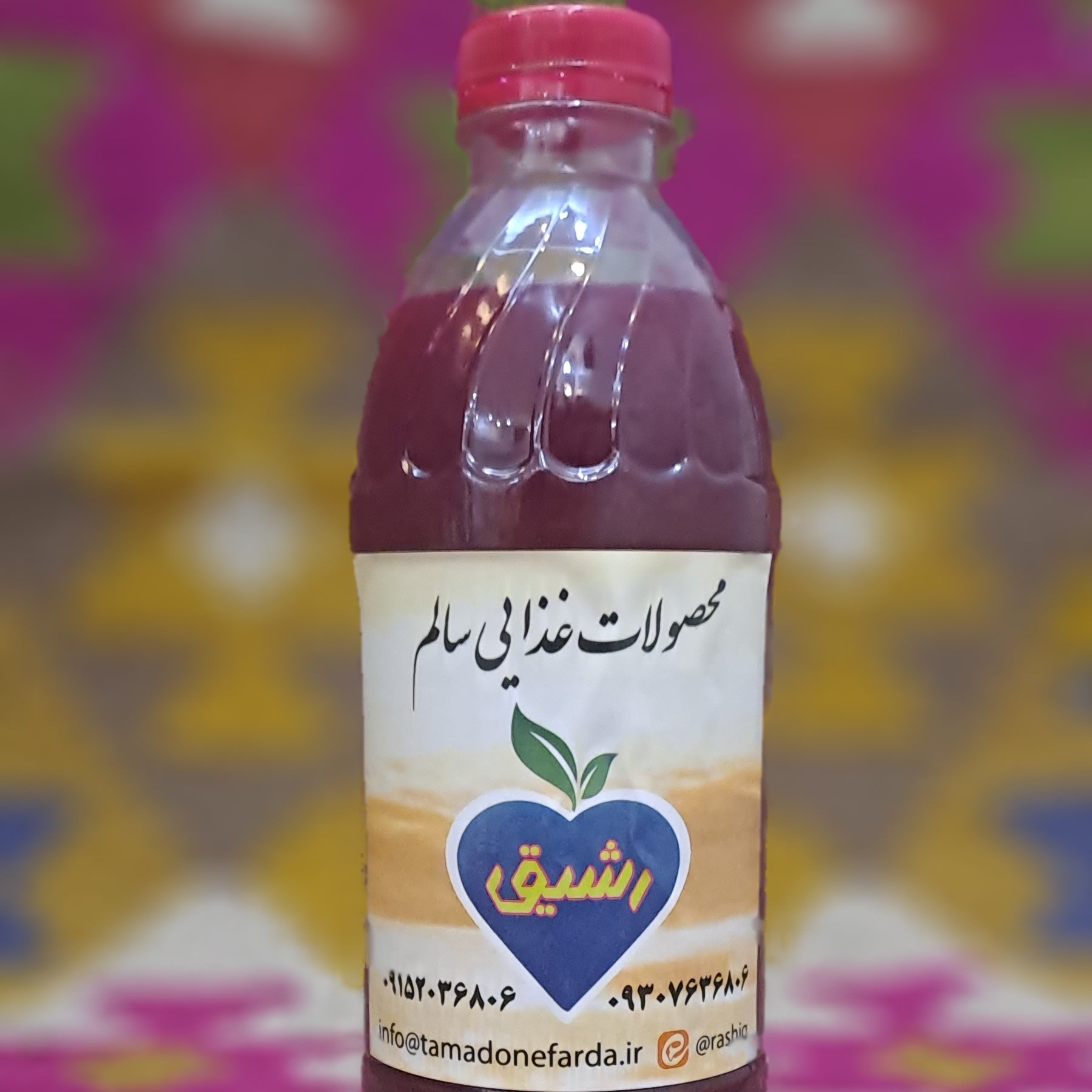 آب انار یک لیتری ارگانیک 