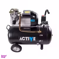 پمپ باد دو سیلندر اکتیو (Active) مدل AC-1280 حجم 80 لیتر