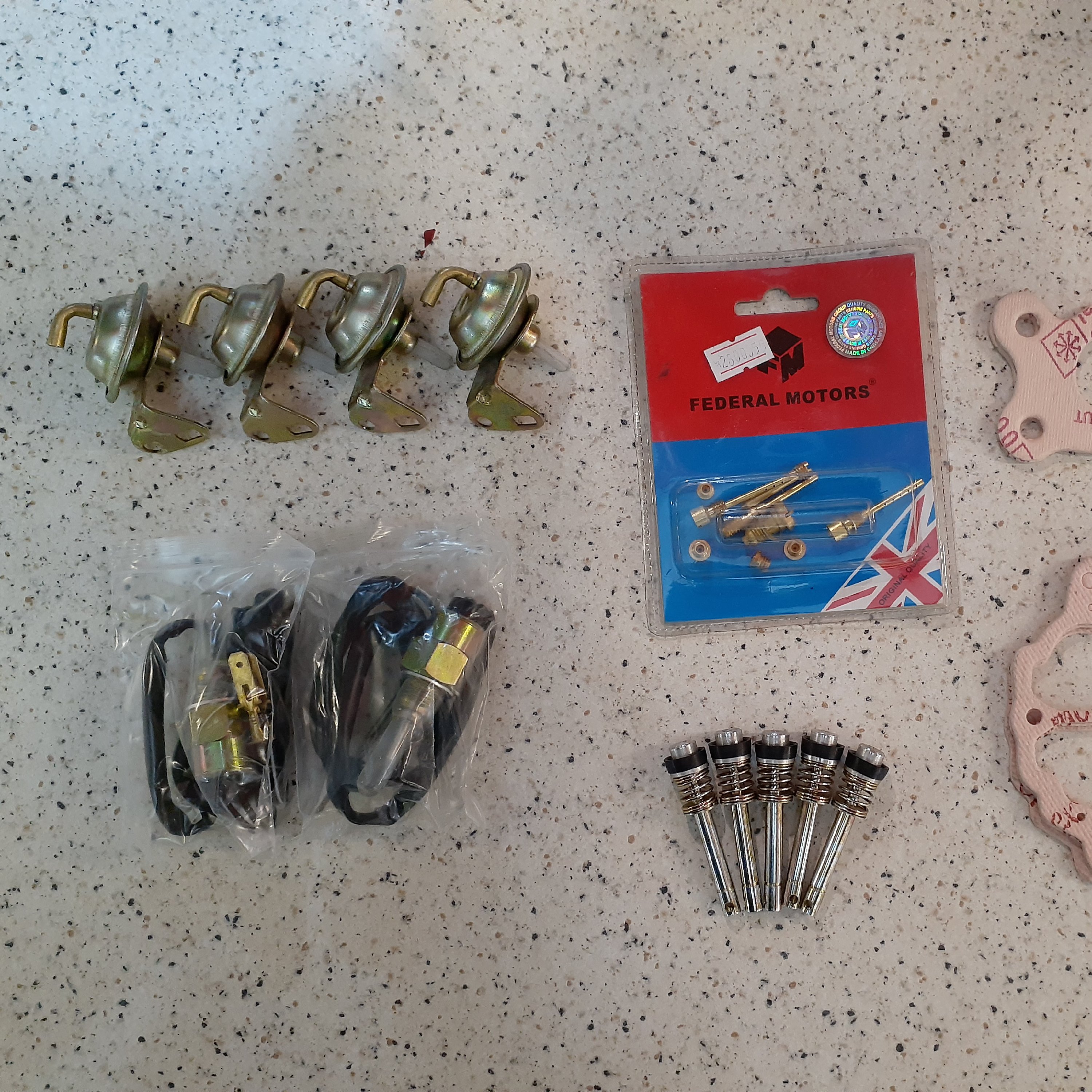 کیت کامل کاربراتور پراید کره ای