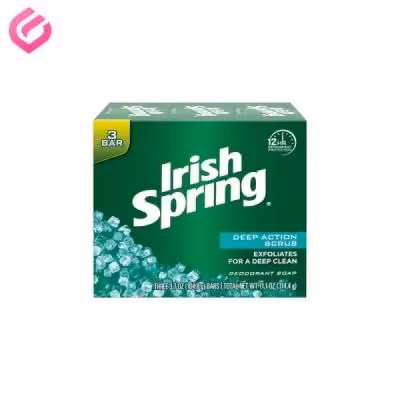 صابون لایه‌بردار آیریش اسپرینگ Deep Action Scrub(بسته 3عددی)