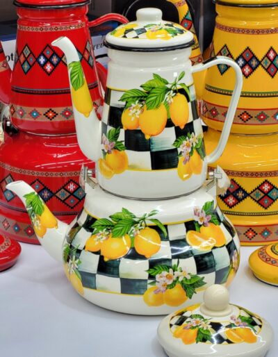 ست کتری و قوری لیمو