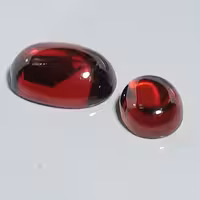 نگین  لعل سرخ آتشین 37.35 قیراط معدنی و طبیعی