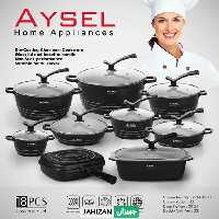 سرویس قابلمه 18پارچه آیسل Aysel مدل آیدا Ayda